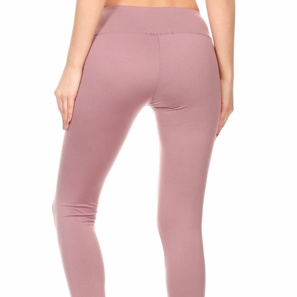 Shosho Moto Legings with Mesh Panels Pink - Picture 4 of 4